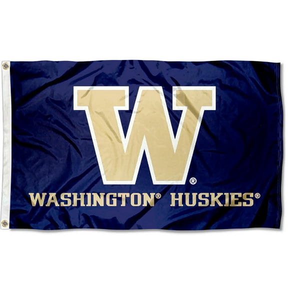 Washington Huskies Basketball Garden Flag and Yard Banner